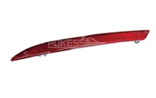 POKESS Rear Red Reflectors JR3Z15A449A JR3B17A849AA Left Rear Bumper Reflector for Ford Mustang 2018