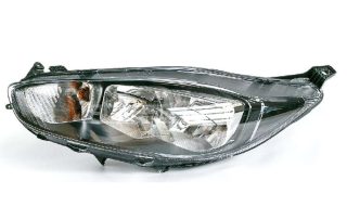 Black Headlight L DA1D51040C DA1D51040A DA1D51040D 431-11B9LMLDMN2 20-E408-A5-8B for Ford Fiesta 13