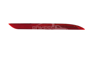 POKESS Automotive Car Light System FR3Z15A448A FR3B17A848AB Rear Bumper Reflector Right for Ford Mustang 15