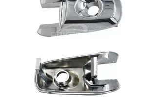 Driver Side Chrome Exterior Door Handle Lock Cylinder Cover BA1Z78218A14A BA1378218A14AA for Ford Explorer