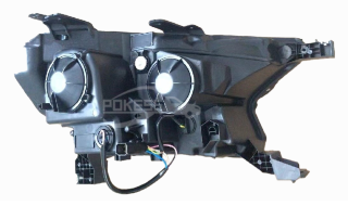 POKESS Auto Parts KB3Z13008M KB3B13W030BF Black Left Headlight for Ford Ranger 2020 American Standard White