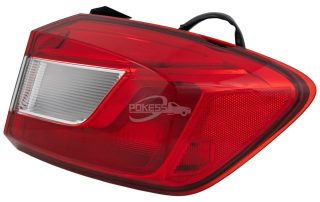Chevrolet Cruze 2016-2019 Sedan Left Outer Tail Light Assembly 84078120 | Replacement Rear Lamp