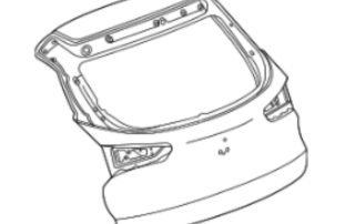 Parts for Car Doors 42855048 Rear Door for Chevrolet Trax 2020-2025