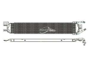 Automobile Spare Parts Cooling System XS4Z-7A095-BA Transmission Oil Cooler for Ford Focus