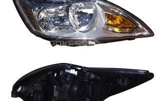 White Headlights R 8M5113W029EC for Ford Focus 09