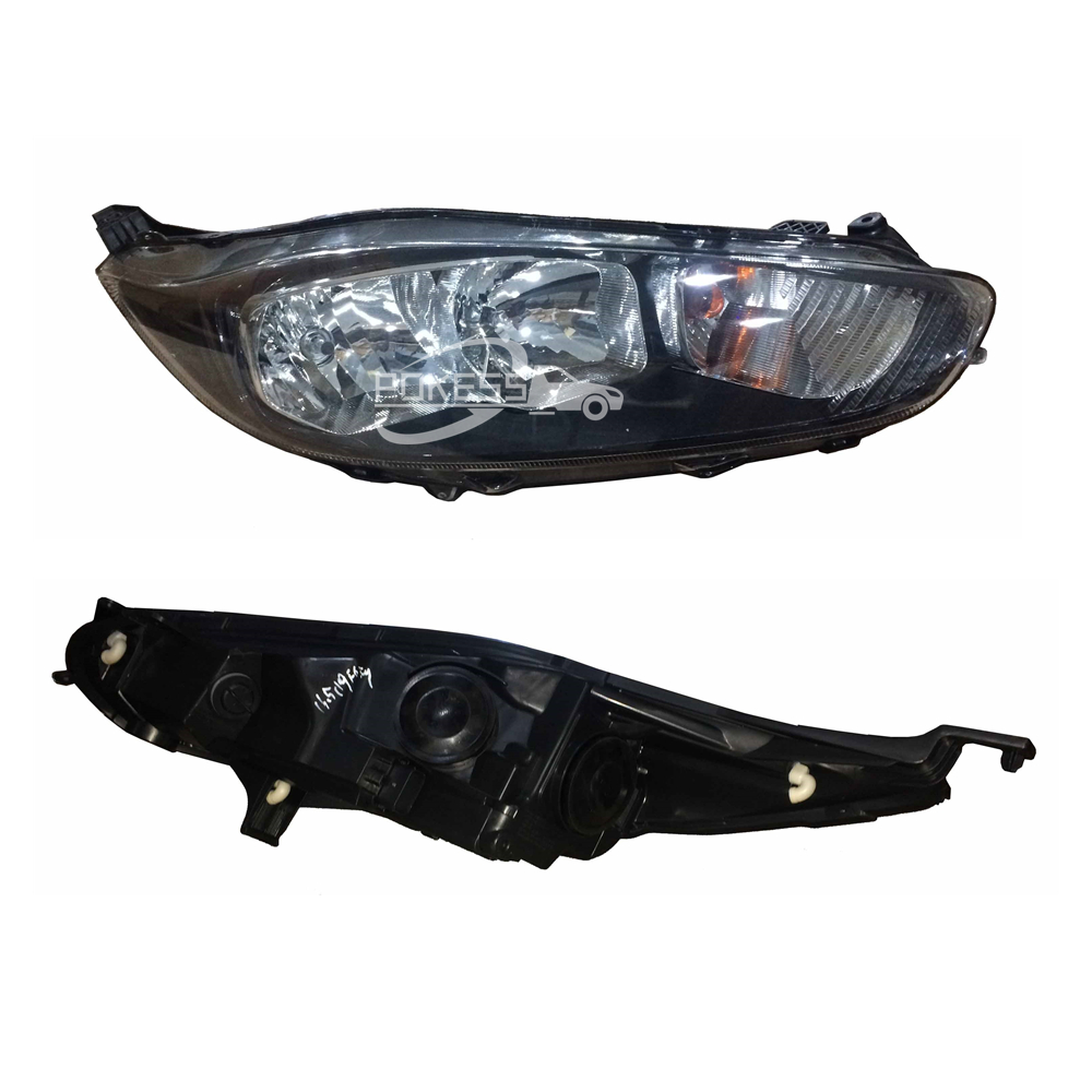 DA1D51030A DA1D51030C DA1D51030D 431-11B9RMLDMN2 Right Headlight (Black) for Ford Fiesta 2013