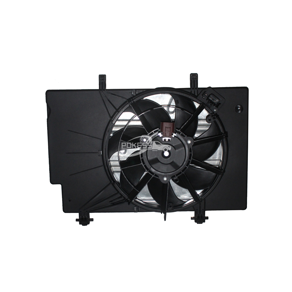 C1B18C607FA 8V5Z8C607A BE8Z8C607A BE8Z8C607B Electric Fan Assembly with Resistor for Ford EcoSport Fiesta 2013 1.0/1.5