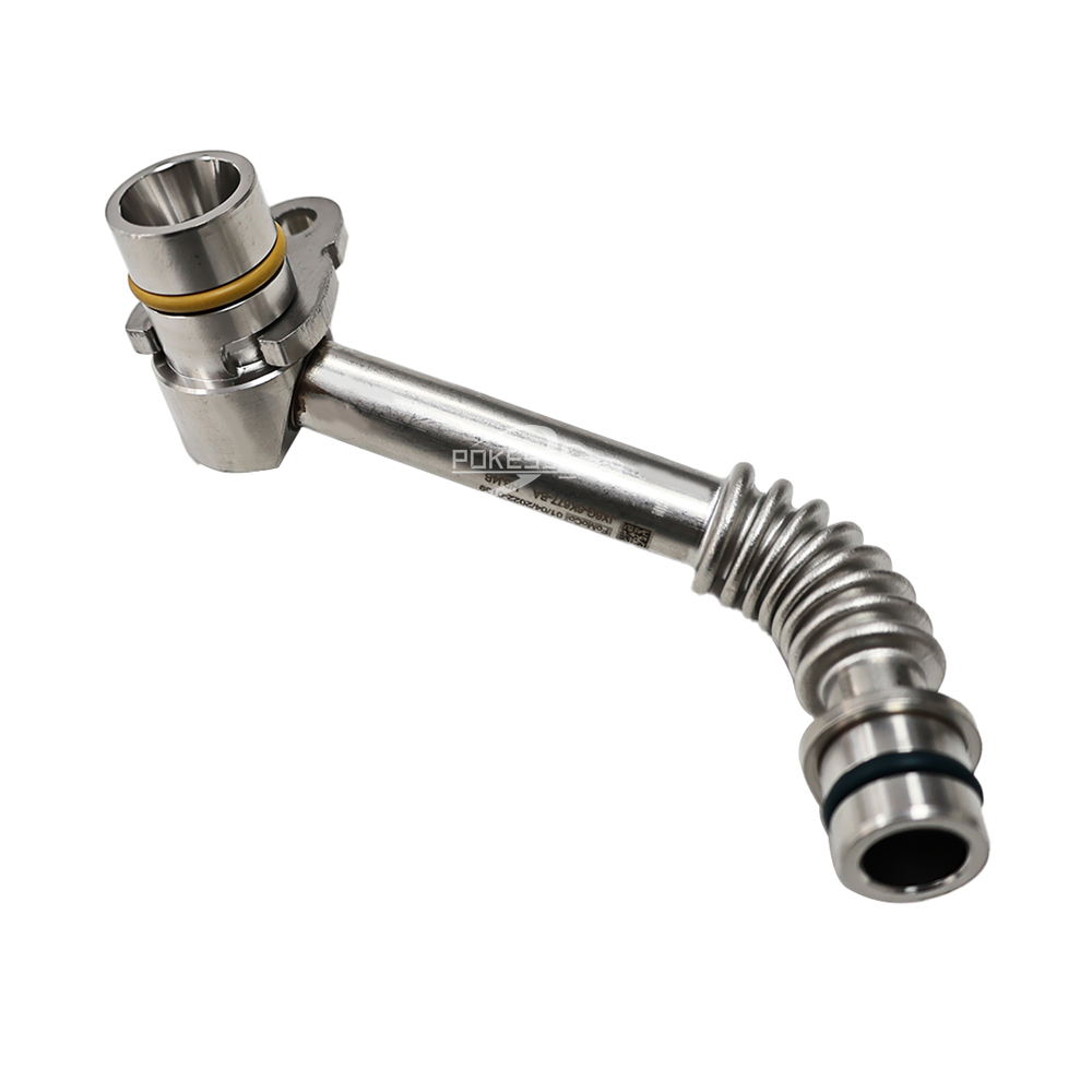 JX6G6K677BA JX6Z6L092B Turbocharger Oil Outlet Pipe for Ford Escape CTC Focus Bronco Sport CHD (Sport Version) / 2019- 1.5T