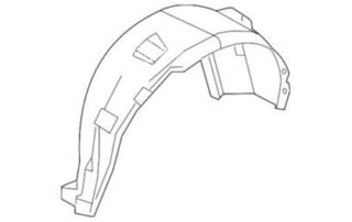 FA1Z58278B50A FA1BR280K73AD KA1Z58278B50A Rear Fender Liner Right for MKX 15-18 Navigator 19-20 Navigator 21