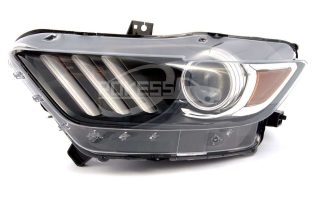 FR3Z13008N Left American Auto LED Headlight Assembly Aftermarket Headlight for Ford Mustang 2015