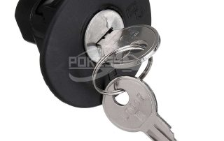 Auto Body Kit 8U5Z9C268B Locking Gas Fuel Tank Plug Cover Lock With 2 Keys for Ford Edge Explorer F150