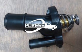 Car Engine Thermostat RT1222 AG9G8575BB Engine Oil Pump Thermostat Assembly for Ford Edge 2.0 Explorer
