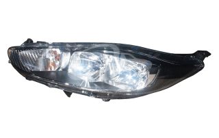 Auto Headlight Scheinwerfer Ford Fiesta MK6 DA1D51040C DA1D51040A Front Left Black Headlight Ford Fiesta 2013