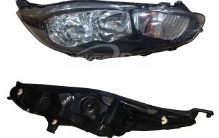 Auto Headlight for Ford Fiesta Scheinwerfer LED DA1D51040C DA1D51040A Right Black Headlight for Ford Fiesta 2013
