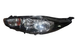 Auto Headlight DA1D51040C DA1D51040A Ford Fiesta 2013 Left Black Headlight