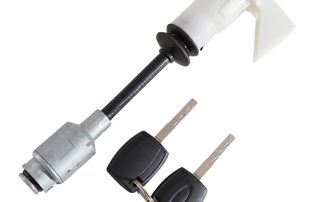 Hood Lock /bonnet Lock Repair Kit 3M5AR16B970AD 4556337 Bonnet Release Lock Latch Set Repair Kit 2 Keys for FORD C-Max 2003-2007