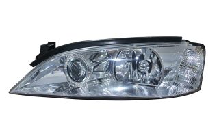 Headlight 1S7113006TD 231-1129L-LD for Ford Mondeo Fusion 2003 Front Left Black Headlight