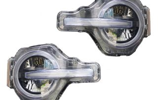 12V Headlight for Ford Bronco/Raptor 2020-2022 Car Headlight Assembly LED Front Light Lamp POKESS Brand