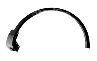 Car Wheel Rim Eyebrow FA1Z16268AA FA1Z16038AA FA1Z16038CA Front Right Wheel Eyebrow Fender Strip for Lincoln MKX Nautilus 2015-