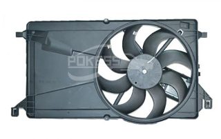 Electric Fan Assembly 5M5H8C607AD 5M5H8C607AA QS1374D Radiator Cooling Fan Assembly for Ford Focus 05-13
