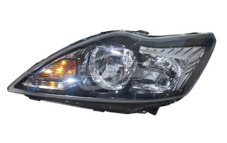DEPO Headlamp 8M5113W030FC 8M5113W030FF Headlight Left Black LED Headlight Assembly for Ford Fo-cus 09 Sport