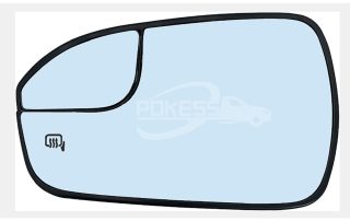 Car Side View Mirror Glass DS7Z17K707G DS7317T675CD Front Rearview Mirror Glass Lens Power Heat for Ford Mondeo Fusion 13-16